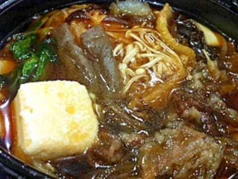 すき焼き風★煮込みうどん